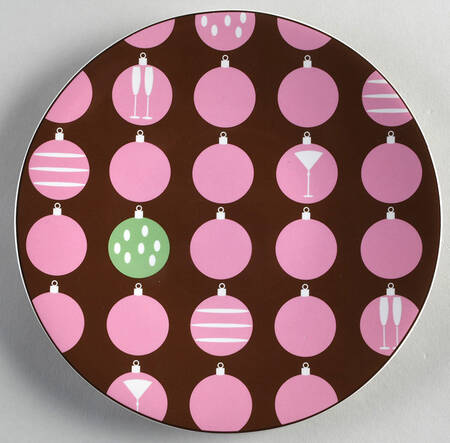 Yuletide Cheer Salad/Dessert Plate