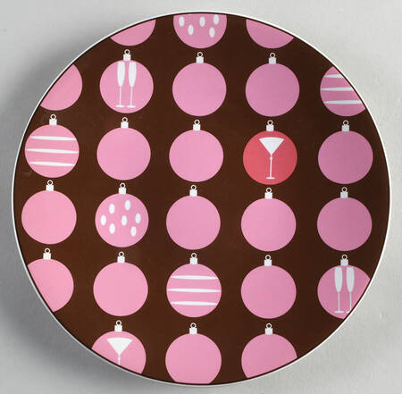 Yuletide Cheer Salad/Dessert Plate