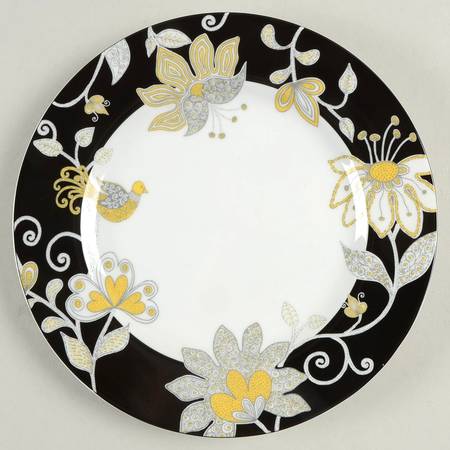 Yellow Bird Salad/Dessert Plate