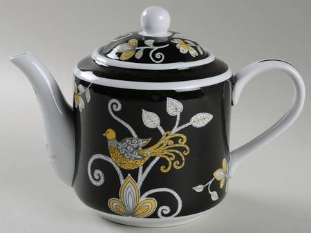Yellow Bird Teapot & Lid