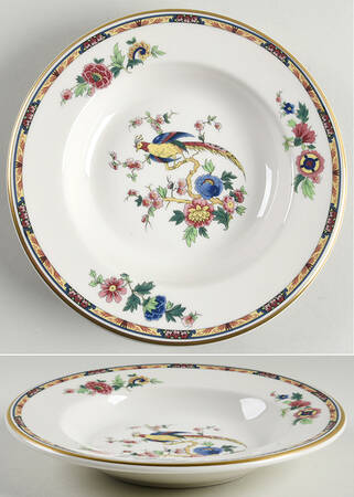 Dewitt Clinton (Pilgrim) Large Rim Soup Bowl