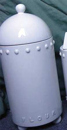 Tigerman City Flour Canister & Lid