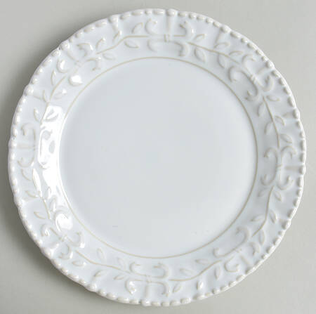 Historia Paper White Salad Plate