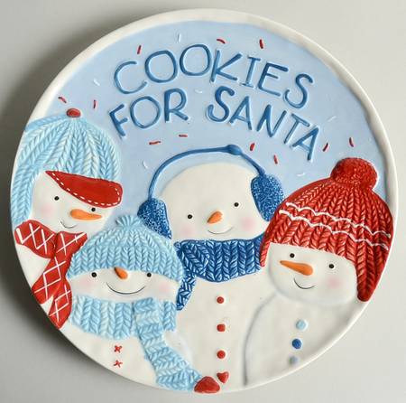 Snow Days Cookie Plate