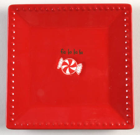 Jingle Bells Appetizer Plate