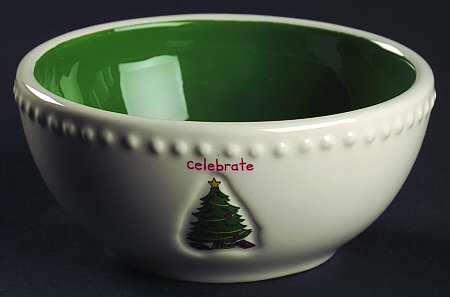 Jingle Bells Fruit/Dessert (Sauce) Bowl