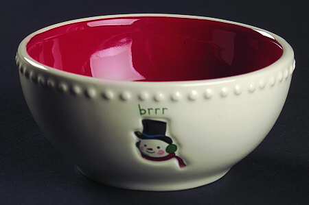 Jingle Bells Fruit/Dessert (Sauce) Bowl
