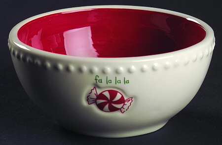Jingle Bells Fruit/Dessert (Sauce) Bowl