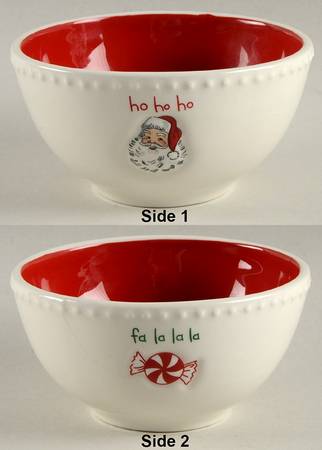 Jingle Bells Individual Dip Dish