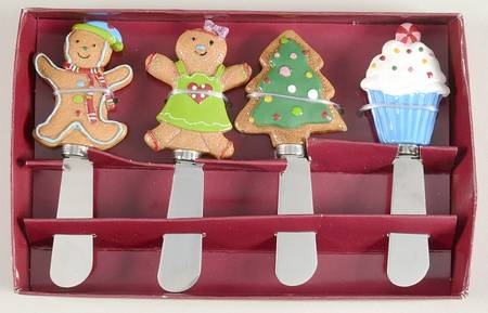 Sugar & Spice Individual Spreader - Set of 4 Motifs