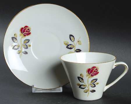 SCH573 Flat Cup & Saucer Set