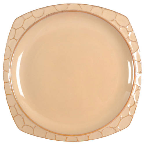Continental Beige 12" Square Serving Platter by Sango