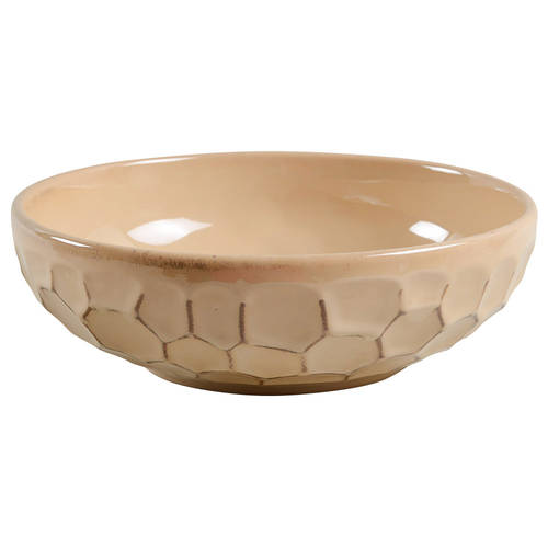 Continental Beige 9" Round Vegetable Bowl by Sango