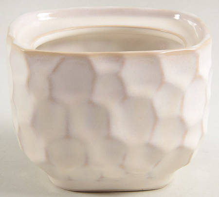 Continental White Sugar Bowl No Lid