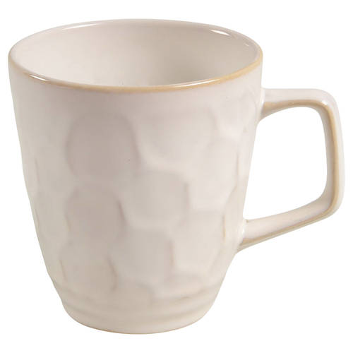Continental White Mug