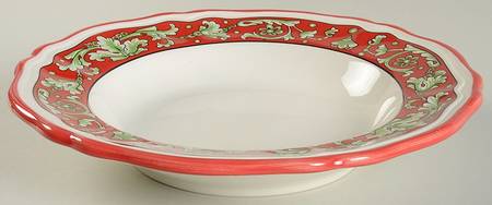 La Rossa Large Rim Soup Bowl