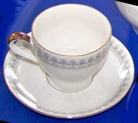 SCR129 Flat Cup & Saucer Set