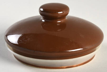 Sorrento Chocolate (Active 2008 - 2011) Lid for Medium Canister