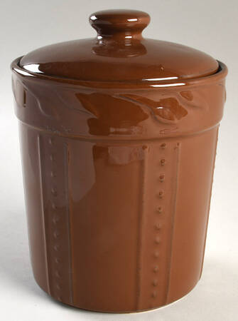 Sorrento Chocolate (Active 2008 - 2011) Large Canister & Lid