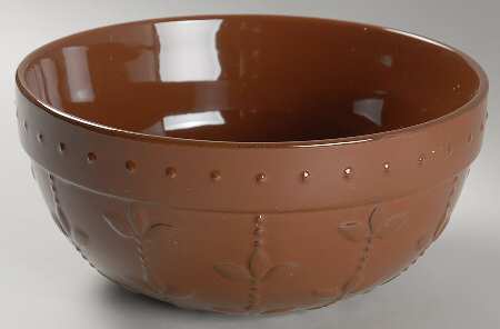 Sorrento Chocolate (Active 2008 - 2011) 9" Mixing Bowl