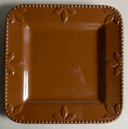 Sorrento Chocolate (Active 2008 - 2011) Square Dinner Plate
