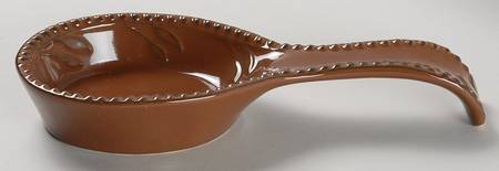 Sorrento Chocolate (Active 2008 - 2011) Spoon Rest/Holder (Holds 1 Spoon)