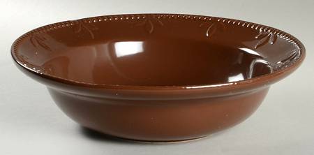 Sorrento Chocolate (Active 2008 - 2011) 12" Round Serving Bowl