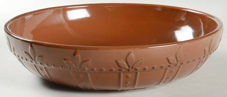 Sorrento Chocolate (Active 2008 - 2011) 12" Pasta Serving Bowl