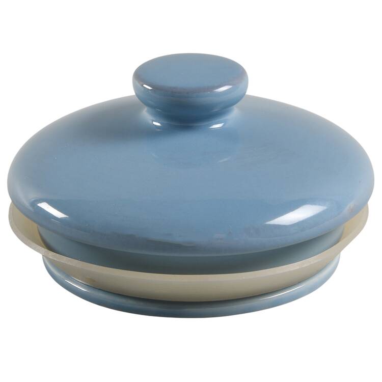 Sorrento Tuscan Blue Lid for Small Canister