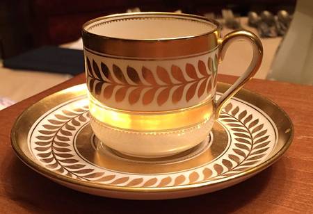 R2228 Flat Demitasse Cup & Saucer Set