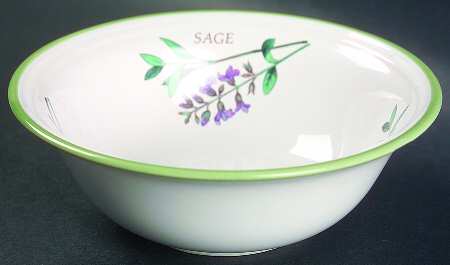 Herb Garden Fruit/Dessert (Sauce) Bowl