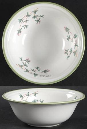 Herb Garden Fruit/Dessert (Sauce) Bowl