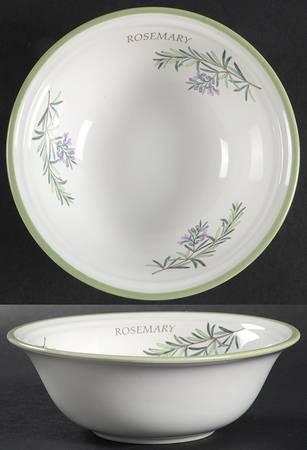 Herb Garden Fruit/Dessert (Sauce) Bowl
