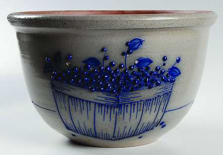 Blueberry Basket 8" Round Bowl