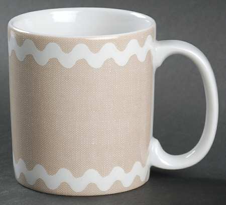 Rick Rack Khaki Mug