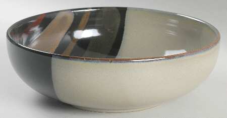 Avanti Black 9" Round Vegetable Bowl