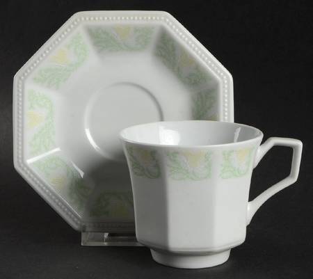 SGU12 Flat Cup & Saucer Set