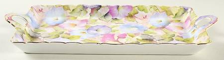 Morning Glory Large Sandwich Tray