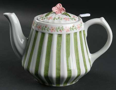 Sophie Tea Pot & Lid with Strainer
