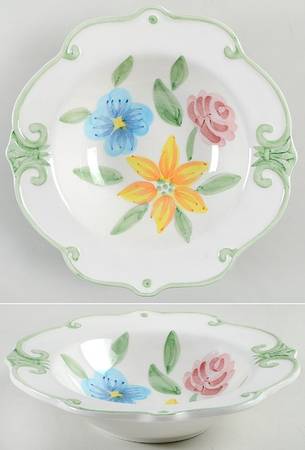 Rachelle Large Rim Soup Bowl