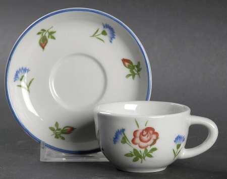 Colonial Child's Cup & Saucer Set