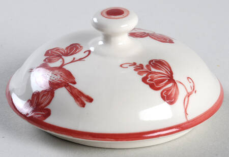 Tea Time Red Lid for Sugar Bowl