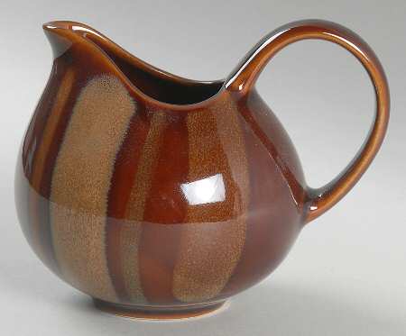 Avanti Brown Creamer by Sango