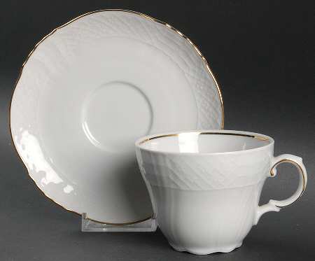 SLT381 Flat Cup & Saucer Set