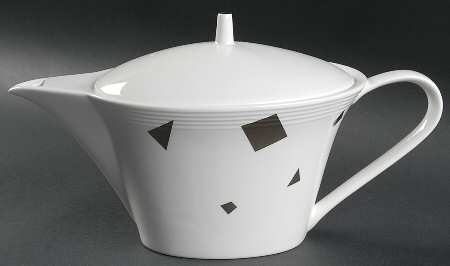 Confetti Platinum Coffee Pot & Lid