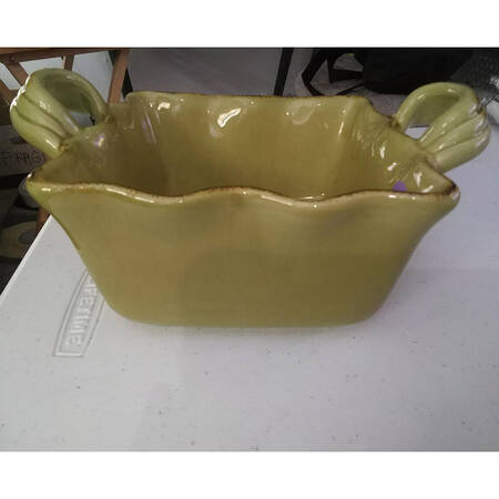 Tuscan Toscana Collection 9" Square Handled Bowl