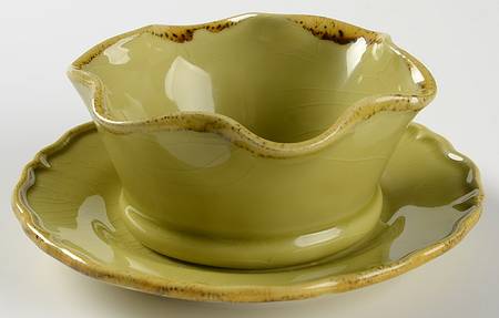 Tuscan Toscana Collection Tidbit Bowl & Saucer by Southern Living