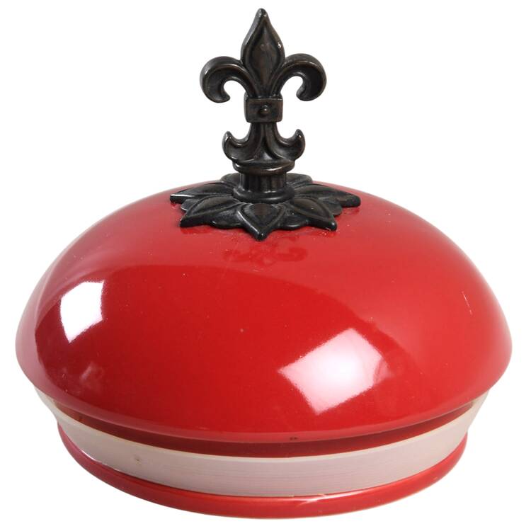 Cinnabar Lid for Medium Canister