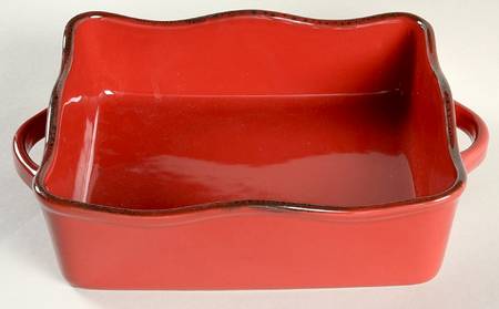 Cinnabar 9" Rectangular Baker