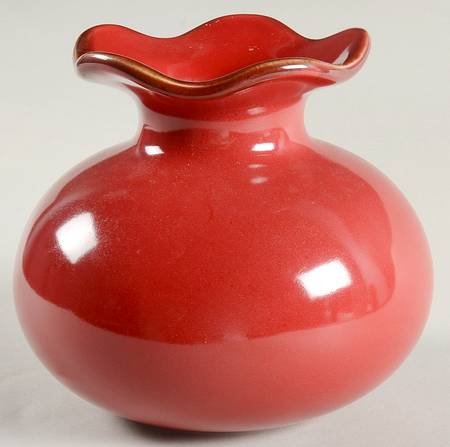 Cinnabar 6" Vase